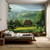 cheap Landscape Tapestry-Countryside Landscape Hanging Tapestry Wall Art Large Tapestry Mural Decor Photograph Backdrop Blanket Curtain Home Bedroom Living Room Decoration
