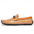 abordables Mocassins décontractés-mocassins en cuir tressé pour hommes - chaussures habillées à boucle élégantes pour les occasions formelles et décontractées