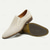 cheap Premium Leather Loafers-Men's Beige Perforated Leather Loafers, Premium Cowhide Slip-On Dress Shoes - Breathable and Stylish Footwear for Formal and Casual Occasions