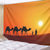 cheap Landscape Tapestry-Egyptian Pyramid Desert Hanging Tapestry Wall Art Large Tapestry Mural Decor Photograph Backdrop Blanket Curtain Home Bedroom Living Room Decoration Camels