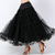 abordables Vêtements d'Entraînement-Danse de Salon Jupes Fantaisie Tulle Femme Utilisation Entraînement Taille haute Tulle