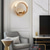 cheap Indoor Wall Lights-LED Wall Lights 3-Color 20cm 5W Modern Luxury Villa Creative Glass Chandelier Creative Corridor Wall Lamp Wall lamp Bedroom Living Room 110-240V