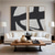 cheap Abstract Paintings-Black and White oil painting handmade Wabi Sabi Abstract oil painting Wall Art Artwork wall painting  Modern Abstract Oil Painting Geometric Wall Art painting  for Home decoration