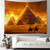 cheap Landscape Tapestry-Egyptian Pyramid Desert Hanging Tapestry Wall Art Large Tapestry Mural Decor Photograph Backdrop Blanket Curtain Home Bedroom Living Room Decoration Camels
