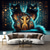 cheap Vintage Tapestries-Ancient Egyptian Hanging Tapestry Wall Art Large Tapestry Mural Decor Photograph Backdrop Blanket Curtain Home Bedroom Living Room Decoration Cat God Godness