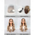 cheap Synthetic Lace Wigs-Synthetic Lace Wig Natural Wave Style 26 inch Multi-color Middle Part 13*4 Closure Wig Women&#039;s Wig Blonde