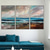 cheap Abstract Paintings-Hand painted Abstract Seascape Paintings On Canvas handmade texture Ocean sea Oil Painting Handmade Blue Art Triptych Paintings for Living Room Wall Decor