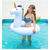 cheap Water Toys-Inflatable Swimming Rings, Pool Floats Swim Tubes Rings Round Shape Cute Cartoon Design Beach Water Lounge Inflatable Raft Party Supplies for Kids Adults