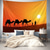 cheap Landscape Tapestry-Egyptian Pyramid Desert Hanging Tapestry Wall Art Large Tapestry Mural Decor Photograph Backdrop Blanket Curtain Home Bedroom Living Room Decoration Camels