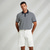 preiswerte Herren Elite Polo-Herren Polo Strick-Polopullover Geschäft Lässig Revers Kurzarm Modern Formell Gestreift Horizontale Streifen Knöpfe Sommer Marineblau Polo