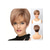 cheap Older Wigs-Synthetic Wig Natural Straight Short Bob Wig 8 inch Bleached Blonde Synthetic Hair Women&#039;s Multi-color