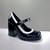 cheap 1950s-Women&#039;s Black and White Mary Jane Pumps - Retro Chunky Heel Platform Shoes for Party and Office Wear