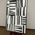 cheap Oil Paintings-Handmade Oil Painting Canvas Wall Art Decoration Abstract Black and White Minimalism Modern for Home Decor Rolled Frameless Unstretched Painting