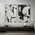 cheap Abstract Paintings-Black And White Acrylic Painting handmade  Abstract  Canvas Art Painting Custom Painting Frame painting Wabi Sabi Abstract Wall Art Painting Home Decor Wall Art Creative Painting