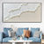 cheap Abstract Paintings-white waves Abstract painting handmade white wall art Horizontal painting art white textured wave painting wall art white Canvas oil painting  wall art white abstract ocean wall art painting