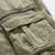 cheap Classic-Men&#039;s Tactical Shorts Cargo Shorts Shorts Buttons Elastic Waist Multi Pocket Plain Wearable Short Outdoor Daily Camping &amp; Hiking Fashion Classic Black Green