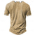 levne Etnický styl-Pánské Etno Bandana Print Tričko Tričko Henley Krátký rukáv 3D tisk Designové Geleneksel Dovolená Ležérní Denní Léto Jaro Žlutá Trávová zelená Khaki Henley Tričko Henley