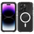 cheap iPhone Cases-Phone Case For iPhone 15 Pro Max iPhone 14 Pro Max Back Cover Magnetic Adsorption Translucent Support Wireless Charging Shockproof PC Metal Silicone