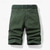 billiga Klassisk-Herr Taktiska shorts Cargo-shorts Shorts Knappar Ficka Slät Bärbar Kort Utomhus Dagligen Camping och vandring Mode Klassisk Svart Armégrön