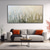 cheap Oil Paintings-oil painting large handmade Abstract flower tree oil painting Hand-painted Golden Blooms A Celebration of Nature&#039;s Vitality Oil painting handmade gold tree oil painting  Modern artwork Canvas Painting
