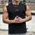 cheap Running Tee &amp; Tank Tops-Men&#039;s Workout Tank Top Running Tank Top Gym Tank Top Sleeveless Vest / Gilet Casual Athleisure Cotton Breathable Quick Dry Soft Gym Workout Running Walking Sportswear Activewear Black White Blue