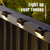 billiga Utomhuslampetter-1st 1 W Vägglampor för Utomhusbruk LED Solbelysning Pathway Lights &amp; Lanterns Soldriven Varmvit Vit Multifärg 3.7 V 1 LED-pärlor