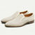cheap Premium Leather Loafers-Men's Beige Perforated Leather Loafers, Premium Cowhide Slip-On Dress Shoes - Breathable and Stylish Footwear for Formal and Casual Occasions