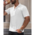 cheap Sports-Men&#039;s Golf Shirt Golf Polo Work Casual Cuban Collar Short Sleeve Basic Modern Plain Classic Spring &amp; Summer Regular Fit Black White Dark Red Golf Shirt