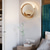 cheap Indoor Wall Lights-LED Wall Lights 3-Color 20cm 5W Modern Luxury Villa Creative Glass Chandelier Creative Corridor Wall Lamp Wall lamp Bedroom Living Room 110-240V