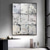 abordables Pinturas abstractas-Pinturas al óleo hechas a mano lienzo arte de la pared decoración moderna simplicidad en blanco y negro abstracto para la decoración del hogar pintura enrollada sin marco sin estirar