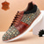 cheap Premium Leather Sneakers-Men&#039;s Woven Multicolor Lace-Up Sneakers - Stylish Casual Shoes with Premium Cowhide Leather Accents