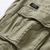 cheap Classic-Men&#039;s Tactical Shorts Cargo Shorts Shorts Buttons Elastic Waist Multi Pocket Plain Wearable Short Outdoor Daily Camping &amp; Hiking Fashion Classic Black Green