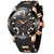 abordables Montres à quartz-OLEVS Hommes Montres à quartz Extérieur Sportif Mode Montre Bracelet Lumineux Calendrier Chronographe IMPERMÉABLE Gel de Silicone Suivre