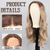 cheap Synthetic Lace Wigs-Synthetic Lace Wig Natural Wave Style 26 inch Multi-color Middle Part 13*4 Closure Wig Women&#039;s Wig Blonde