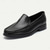 cheap Premium Leather Loafers-Men&#039;s Premium Cowhide Leather Loafers - Classic Black Slip-On Dress Shoes for Business and Formal Wear