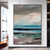 cheap Abstract Paintings-Hand painted Abstract Seascape Paintings On Canvas handmade texture Ocean sea Oil Painting Handmade Blue Art Triptych Paintings for Living Room Wall Decor