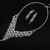 cheap Jewelry Sets-Jewelry Set 3pcs Imitation Pearl Rhinestone Earrings Necklace Women&#039;s Elegant Vintage Fashion Geometrical Geometric Jewelry Set For Wedding Party Anniversary