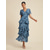 cheap Casual Dress-Floral Bloom Flowy Chiffon Tiered Maxi Dress