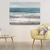 cheap Landscape Paintings-Handmade Oil Painting Canvas Wall Art Decoration Modern Abstract Sea Beach Sea Wave Landscape for Living Room Home Decor Rolled Frameless Unstretched Painting