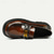 baratos Mocassins de couro premium-mocassins masculinos de couro bovino premium com detalhe de corrente dourada – elegantes sapatos sociais marrons slip-on para uso formal e profissional