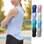 cheap Running Tee &amp; Tank Tops-Women&#039;s Workout Tank Top Running Tank Top Gym Tank Top Sleeveless Vest / Gilet Casual Athleisure Breathable Quick Dry Soft Gym Workout Running Walking Sportswear Activewear Solid Colored Black White