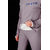 cheap Figure Skating Training Outfit-Figure Skating Fleece Jacket Figure Skating Pants Figure Skating Jacket with Pants Women&#039;s Girls&#039; Ice Skating Jacket Tights Outfits Black Dusty Rose Light Purple Patchwork Thumbhole Spandex Stretchy