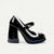 cheap 1950s-Women&#039;s Black and White Mary Jane Pumps - Retro Chunky Heel Platform Shoes for Party and Office Wear