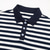 preiswerte Herren Elite Polo-Herren Polo Strick-Polopullover Geschäft Lässig Revers Kurzarm Modern Formell Gestreift Horizontale Streifen Knöpfe Sommer Marineblau Polo
