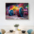 cheap Abstract Paintings-Hand Painted Gym Canvas Wall Art Barbell Graffiti Weightlifting Decor Sport Motivational  Fitness Wall Art Home Decor Large No Frame
