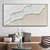 cheap Abstract Paintings-white waves Abstract painting handmade white wall art Horizontal painting art white textured wave painting wall art white Canvas oil painting  wall art white abstract ocean wall art painting