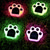 cheap Pathway Lights &amp; Lanterns-1/4pcs Outdoor Solar Cat Paw Lawn Lights, Solar Cute Cat Paw Deck Lights Ground Lamps LED Cat Paw Scene Light Landscape Light