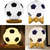 cheap Decorative Lights-3D Football Night Light Euro Cup Solid Wood Base Small Table Lamp Night Light for Study Home Kids Gift Decorations