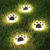 cheap Pathway Lights &amp; Lanterns-1/4pcs Outdoor Solar Cat Paw Lawn Lights, Solar Cute Cat Paw Deck Lights Ground Lamps LED Cat Paw Scene Light Landscape Light