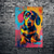 preiswerte Ölgemälde-Rottweiler Pop-Art Leinwandgemälde handgemalte Wandkunst Dackel Ölgemälde handgemalte Pop-Art Leinwandgemälde handgemachte Wandkunst wunderschöne bunte Schmetterling Wandkunst Malerei